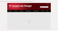 Desktop Screenshot of ff-aurach.net